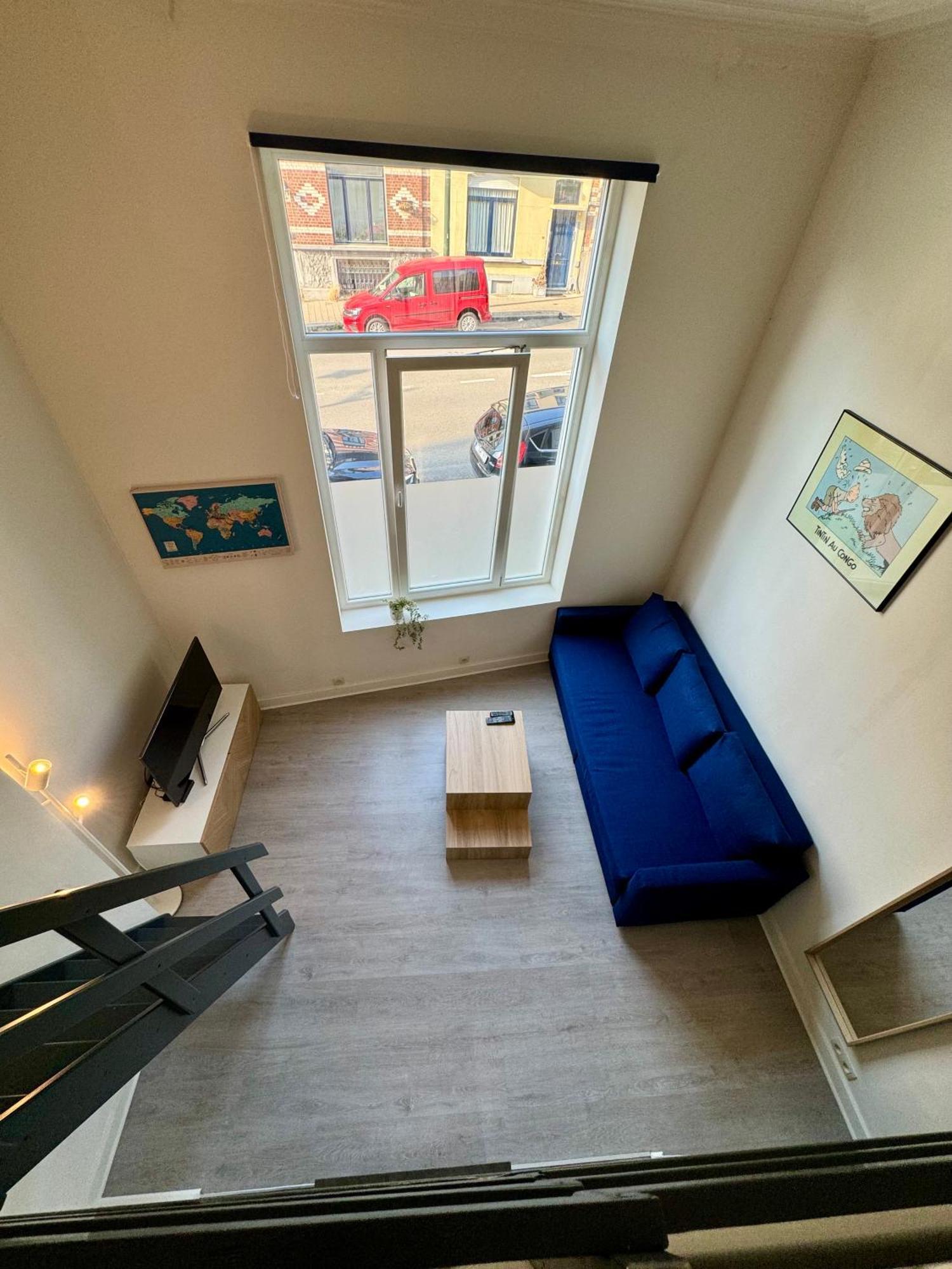 Studio Avec Chambre En Mezzanine Brüssel Exterior foto